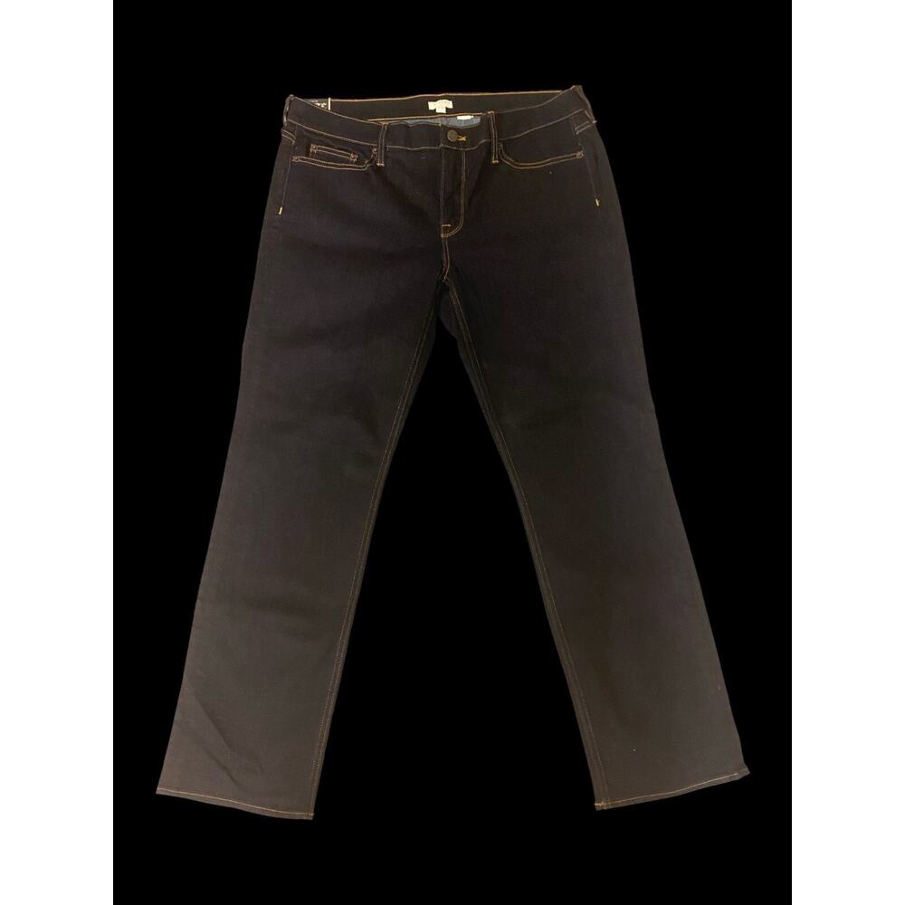 J Crew Stretch Jeans Size 32/29 Straight and Narrow Dark Rinse NWT